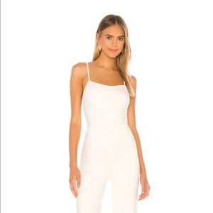 NWT Lovers + Friends White Jumpsuit